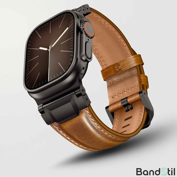 BandStil Apple Watch Lederarmband "Rom" – Ultra & Series 1 - 11 - Bandstil