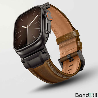 BandStil Apple Watch Lederarmband "Rom" – Ultra & Series 1 - 11 - Bandstil