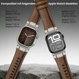 BandStil Apple Watch Lederarmband "Rom" – Ultra & Series 1 - 11 - Bandstil