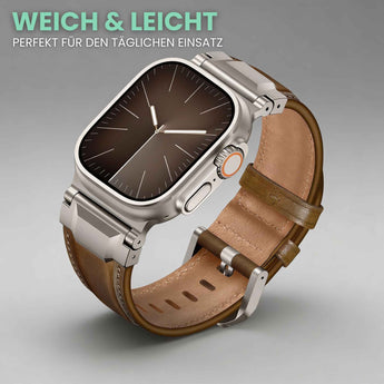 BandStil Apple Watch Lederarmband "Rom" – Ultra & Series 1 - 11 - Bandstil