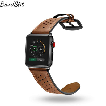 BandStil Apple Watch Lederarmband "Turin" - Bandstil