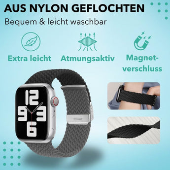 BandStil Apple Watch Nylon Armband "Orlando" - Bandstil