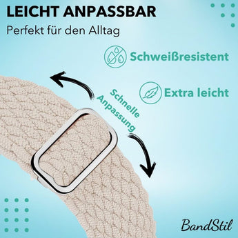 BandStil Apple Watch Nylonarmband "Miami Bicolor" - Bandstil