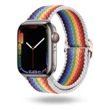 BandStil Apple Watch Nylonarmband "Miami" – Geflochten & Hautfreundlich - Bandstil