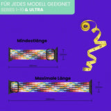 BandStil Apple Watch Nylonarmband "Miami" – Geflochten & Hautfreundlich - Bandstil