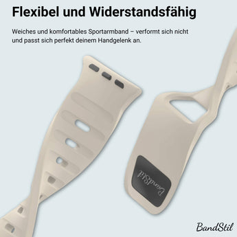 BandStil Apple Watch Silikonarmband "Auckland" - Bandstil
