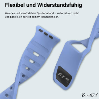 BandStil Apple Watch Silikonarmband "Auckland" - Bandstil