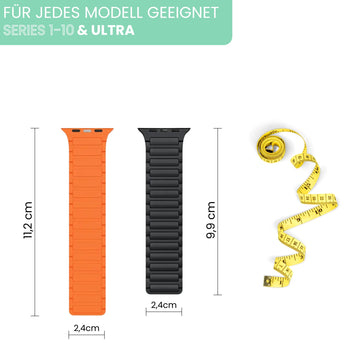 BandStil Apple Watch Silikonarmband "Melbourne" - Bandstil