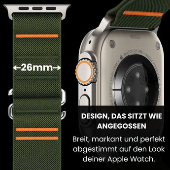 BandStil Apple Watch Stoffarmband "Chicago" - Bandstil