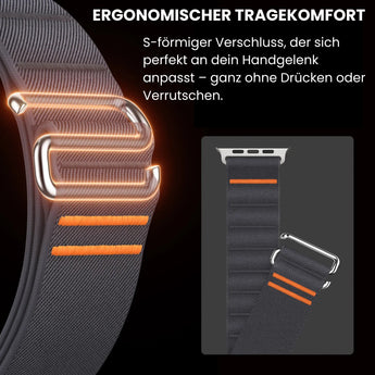 BandStil Apple Watch Stoffarmband "Chicago" - Bandstil