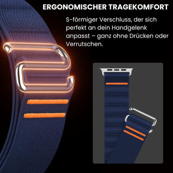 BandStil Apple Watch Stoffarmband "Chicago" - Bandstil