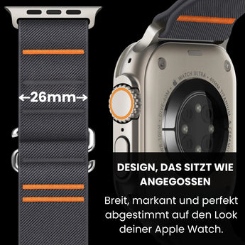 BandStil Apple Watch Stoffarmband "Chicago" - Bandstil