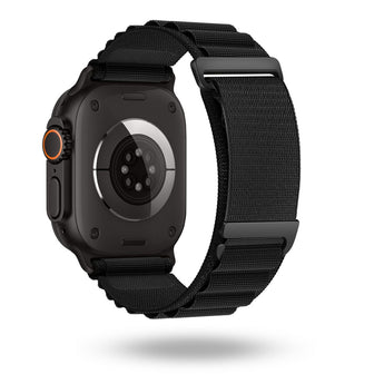 BandStil Apple Watch Stoffarmband „Tampa“ mit Doppelhaken - Schließe - Bandstil