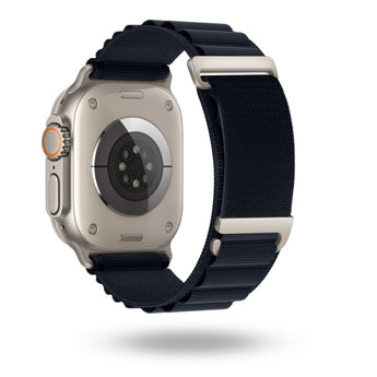 BandStil Apple Watch Stoffarmband „Tampa“ mit Doppelhaken - Schließe - Bandstil