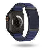 BandStil Apple Watch Stoffarmband „Tampa“ mit Doppelhaken - Schließe - Bandstil