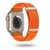 BandStil Apple Watch Stoffarmband „Tampa“ mit Doppelhaken - Schließe - Bandstil