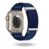 BandStil Apple Watch Stoffarmband „Tampa“ mit Doppelhaken - Schließe - Bandstil