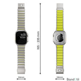 BandStil Apple Watch Titan - Hybrid Gliederarmband "Porto" mit Magnetverschluss - Bandstil