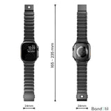 BandStil Apple Watch Titan - Hybrid Gliederarmband "Porto" mit Magnetverschluss - Bandstil