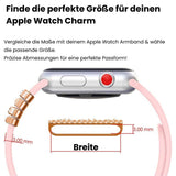 Personalisierter Apple Watch Charm – Gravur mit Name oder Symbol - Bandstil
